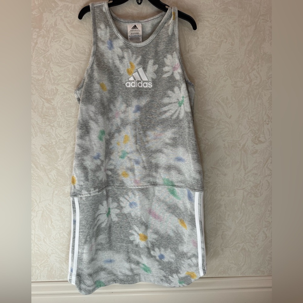 Adidas Tennis outfits. One dress; One Shorts Romper. Like New